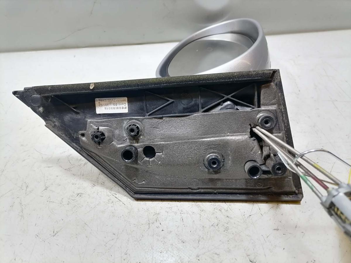 Smart ForTwo Coupe 450 original Au&szlig;enspiegel rechts EB2 Silber manuell BJ03